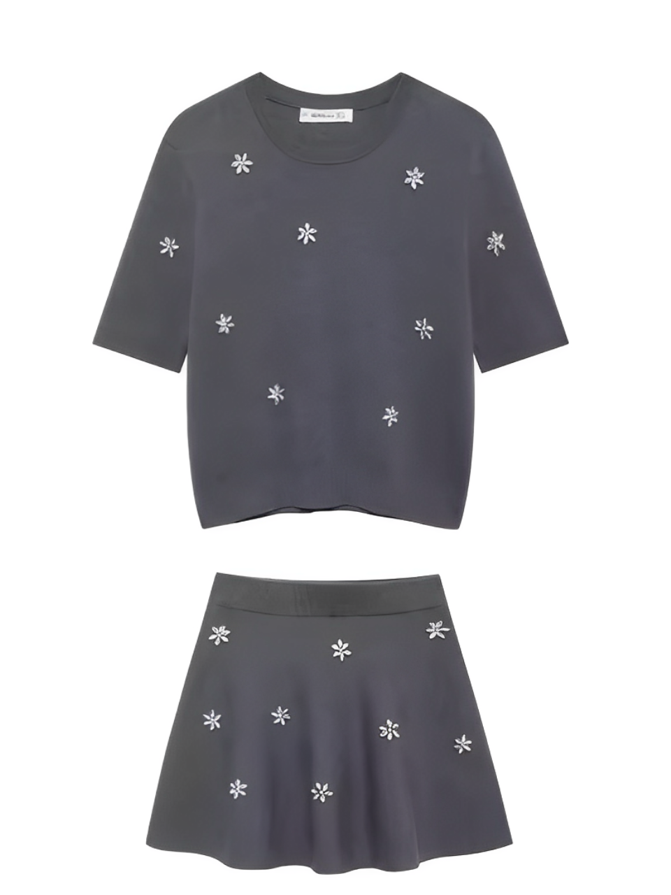 FabrizioFiore Gebreide Co-ord Set Met Bloemen voor dames
