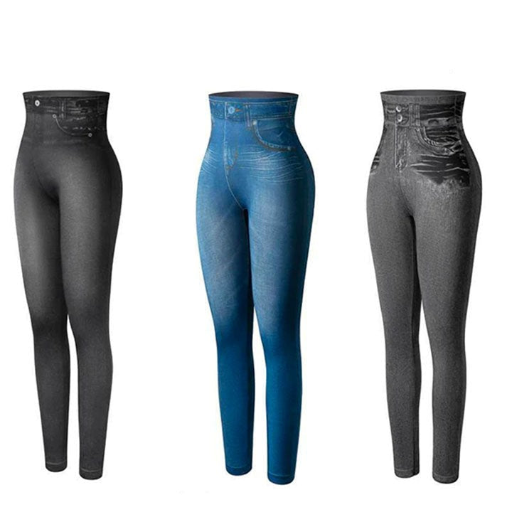 MarcoCaldo - Thermal Fleece Denim Jeggings voor Dames