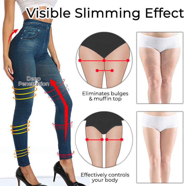 MarcoCaldo - Thermal Fleece Denim Jeggings voor Dames