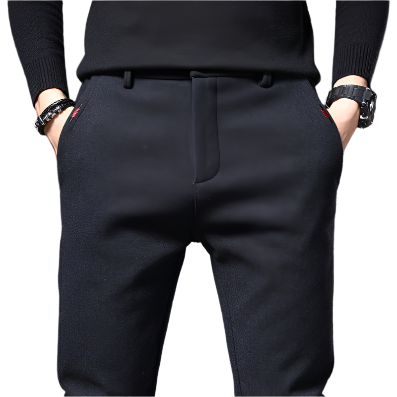 Lorenzo – Slim Fit Heren Stretch Broek van Katoenmix