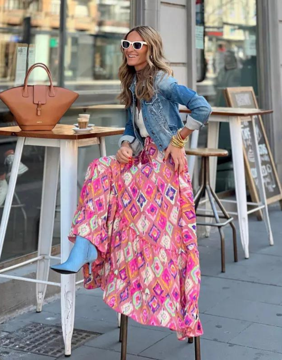 GiuliaStile Lange Elegante Rok voor Vrouwen