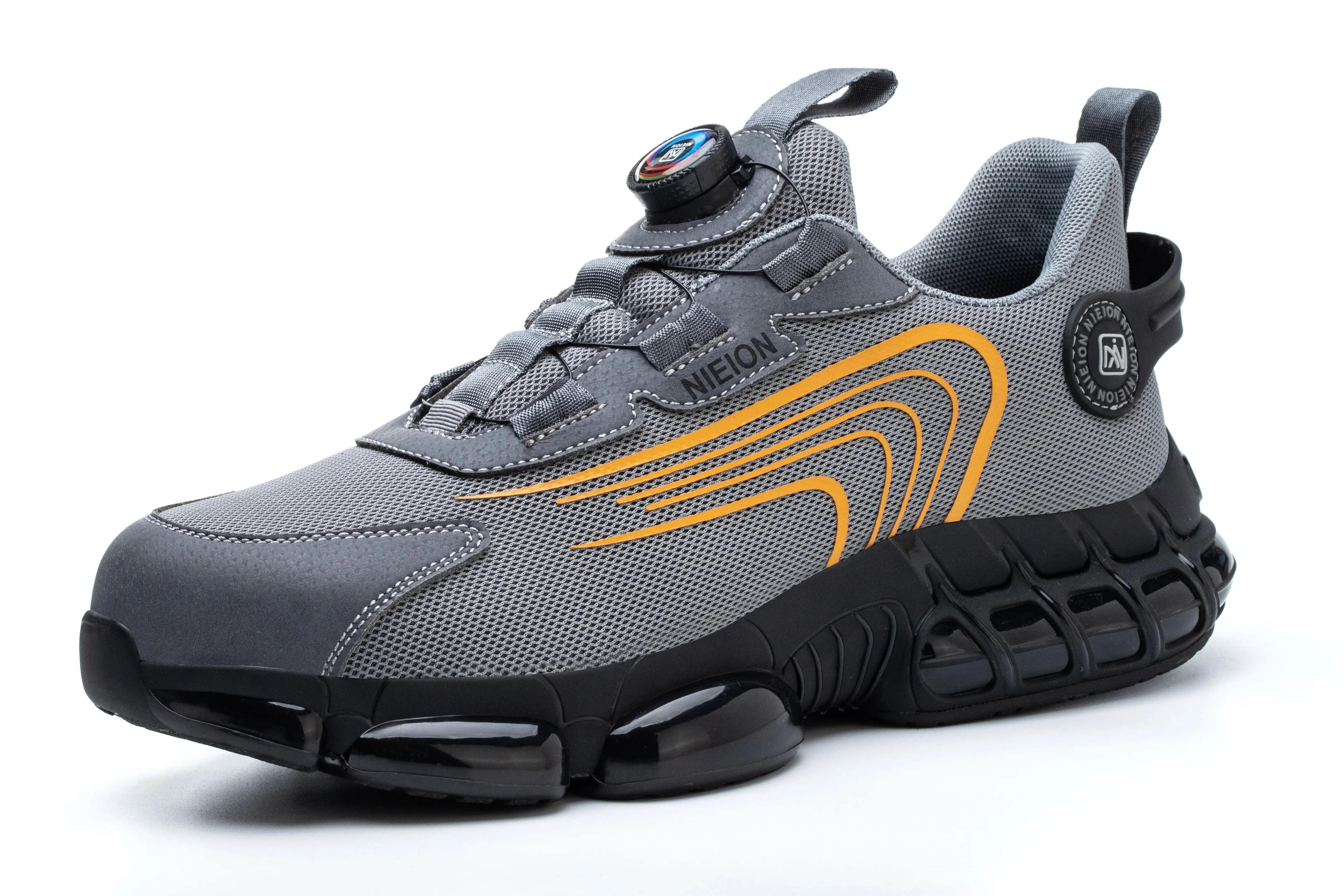 AlessiaRotante - Orthopedische Heren Veiligheidsschoenen met draaibare gesp