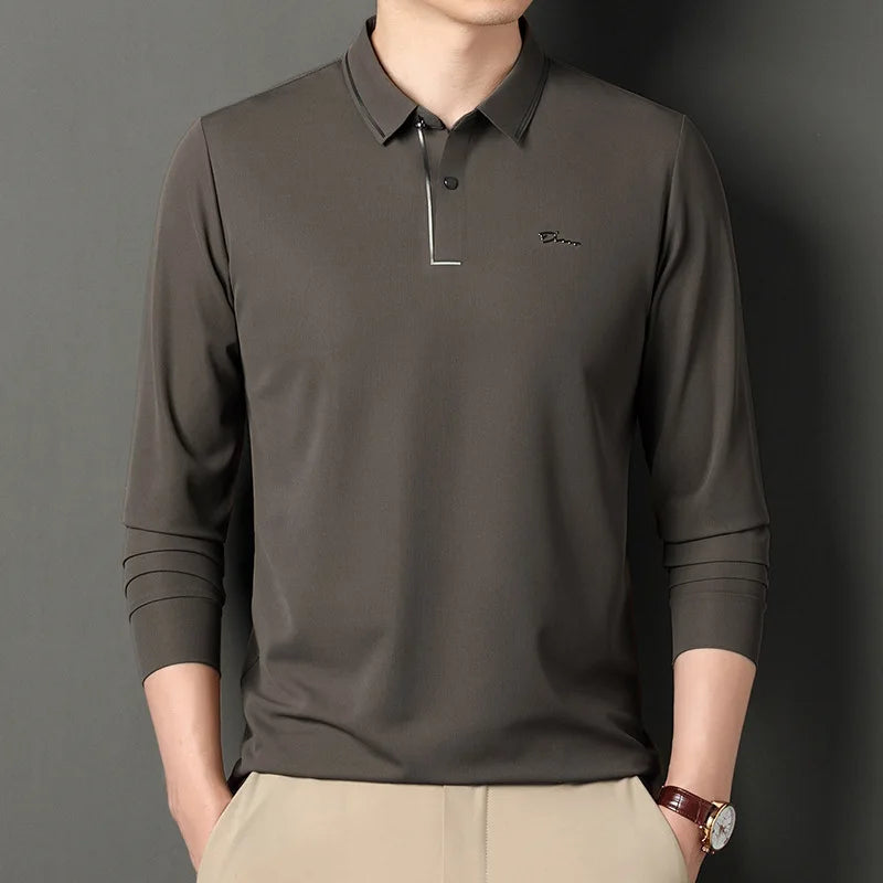 MarcoRosso™ Polo Vrijetijdskleding met lange mouwen