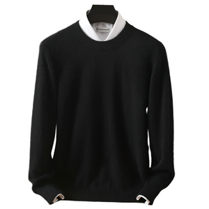 Lorenzo – Zachte Gebreide Heren Trui met Ronde Hals