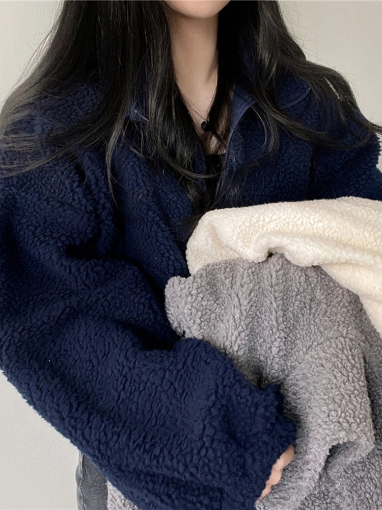 Alessia – Warme Berber Fleece Dames Sweatervest