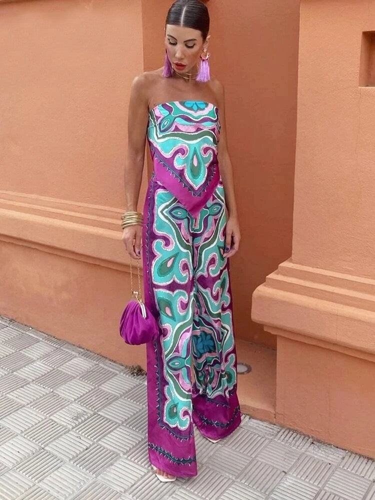 NinaParavini – Luchtige dames zomerset zonder mouwen