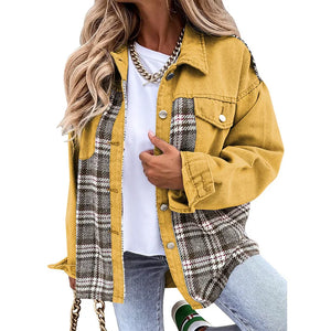 QuadroElegante Geruit Vest Dames