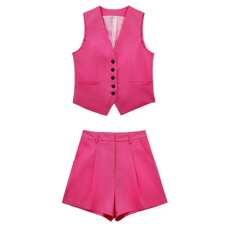 GiuseppeLazzari linnen giletset voor dames