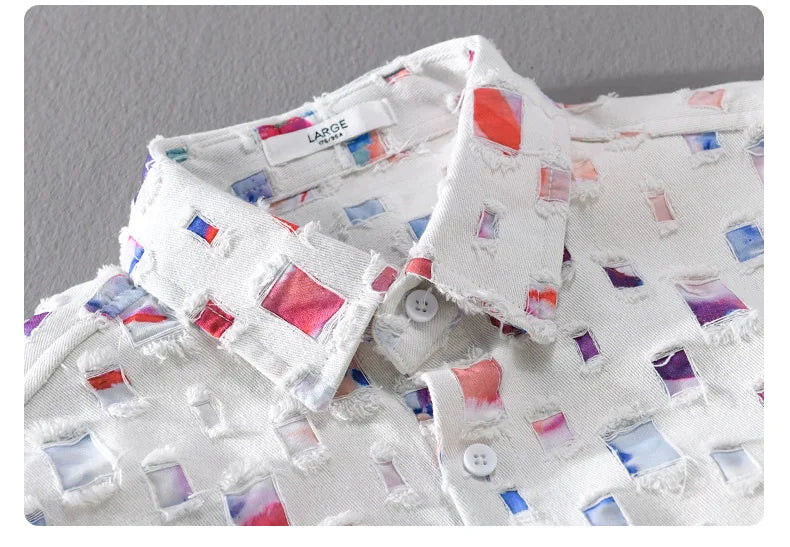 GabrielePirelli Heren Retro Geruit Overhemd Voor Mannen