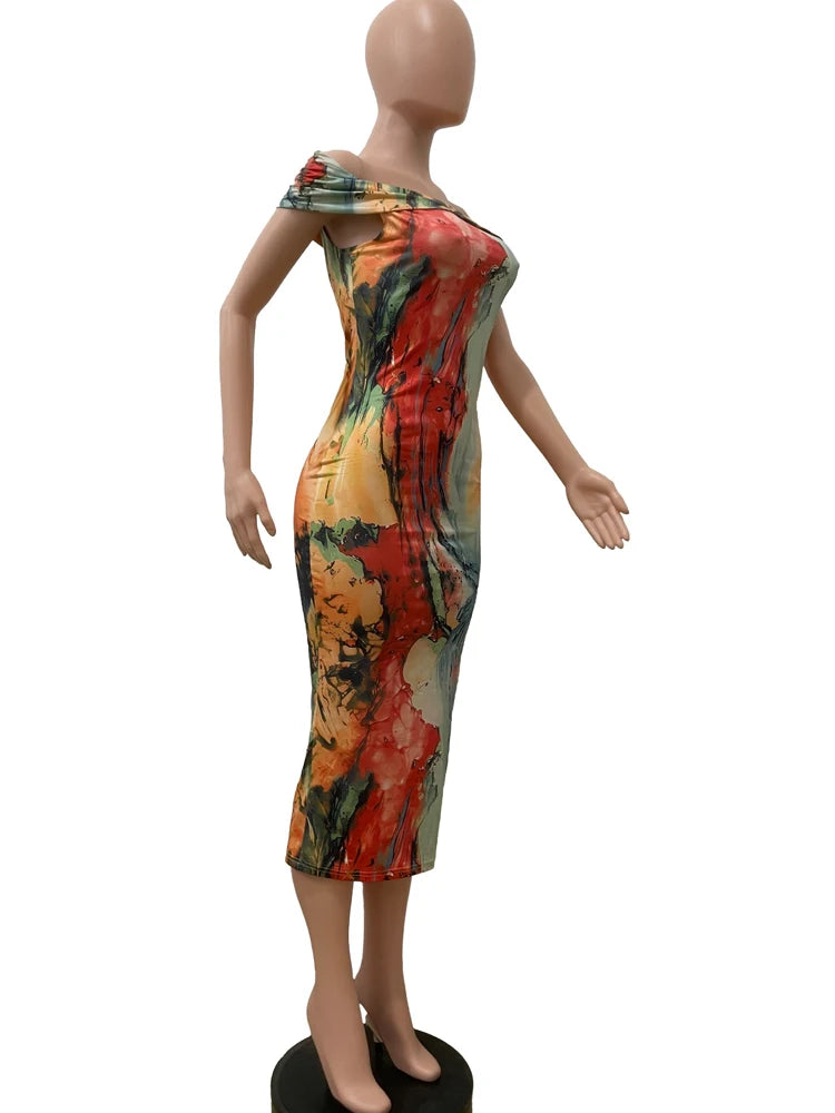 AlessiaVerdi Tropisch Off Schouder