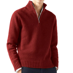 Lorenzo – Italiaanse Heren Half-Zip Trui