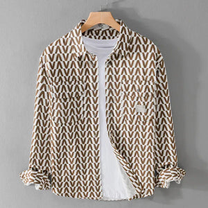 EmilioRinaldi Heren Gestreept Overhemd Voor Heren