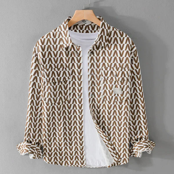 EmilioRinaldi Heren Gestreept Overhemd Voor Heren