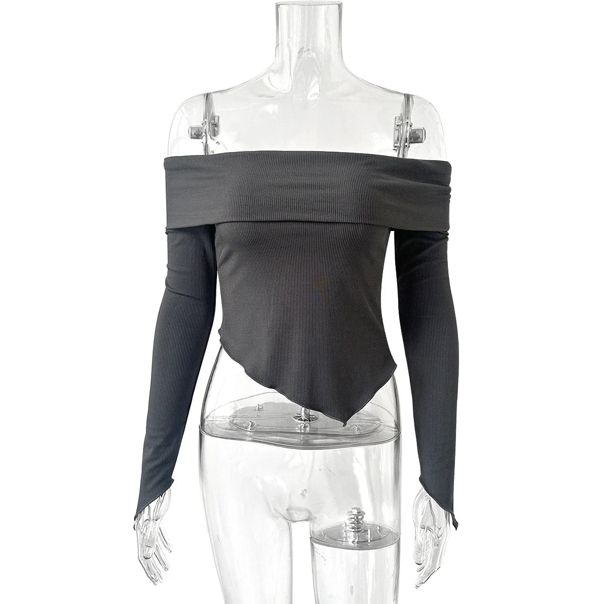 Isabella – Slim Fit Off-Shoulder Damesblouse
