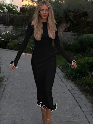 LorenzoSarti Jurk Met Ruches Voor Vrouwen