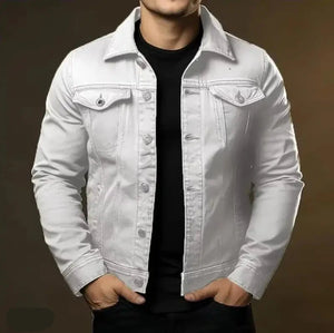 Bellucci heren jas gewassen denim