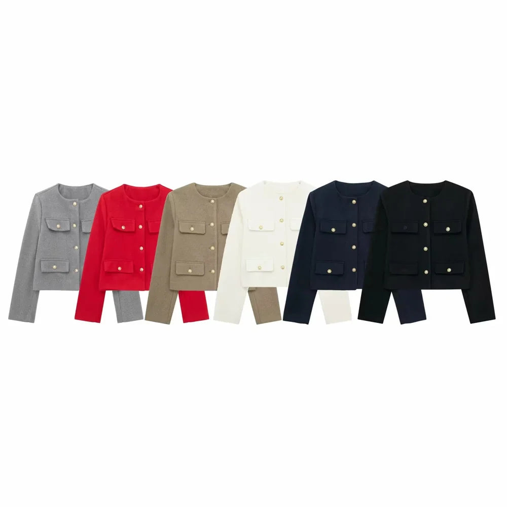 Sophia – Elegante Korte Damesblazer