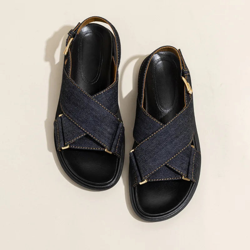 LucaFerraro Upper Sling Back Sandalen