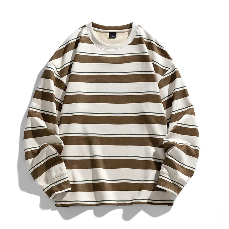 Alessia – Vintage Gestreepte Dames Sweater