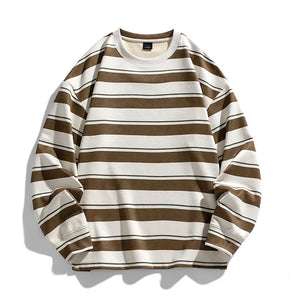 Alessia – Vintage Gestreepte Dames Sweater