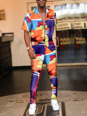 VittorioGreco Tweedelige Casual Heren Sets