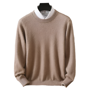 Lorenzo – Zachte Gebreide Heren Trui met Ronde Hals
