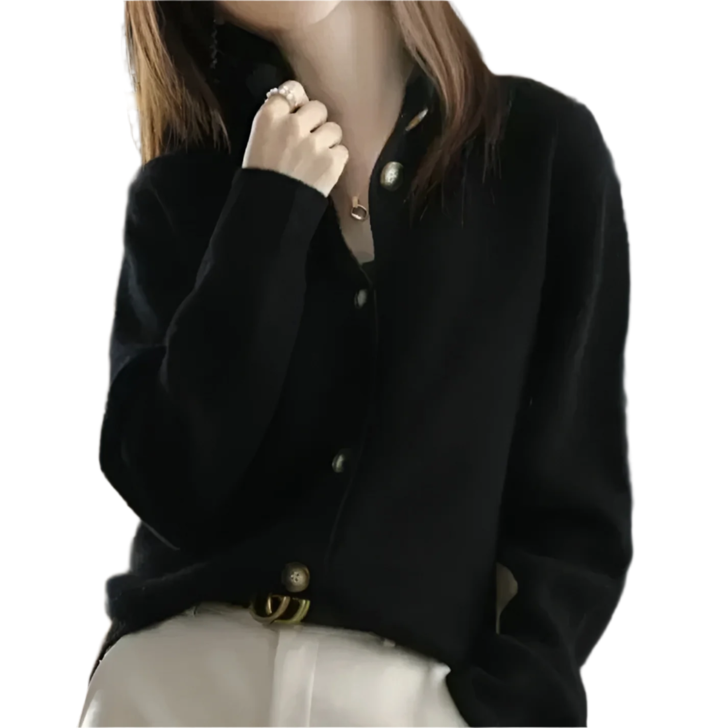 Clara – Tijdloze Cashmere Damescardigan