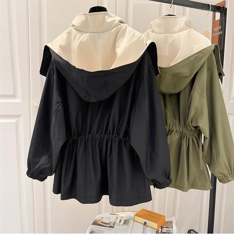 Isabella – Oversized Waterdichte Regenjas voor Dames