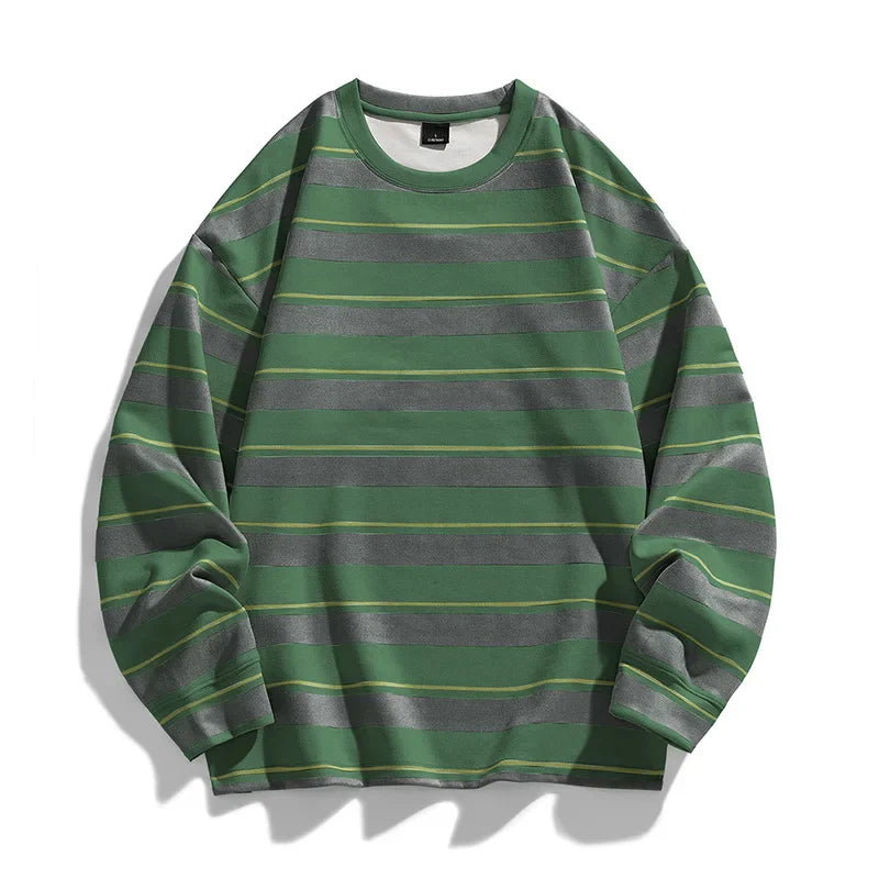 Alessia – Vintage Gestreepte Dames Sweater