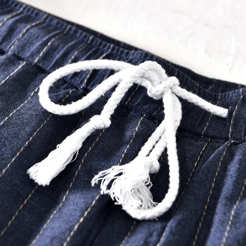 RiccardoFerrara Linnen Korte Broek