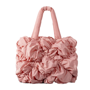Isabella – Ruffle Dames Tote Bag met Veelzijdige Draagopties