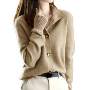 Clara – Tijdloze Cashmere Damescardigan