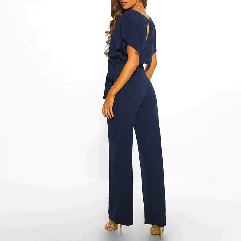 Luciana – Elegante Dames Jumpsuit met Strikdetail
