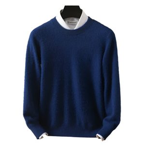Lorenzo – Zachte Gebreide Heren Trui met Ronde Hals