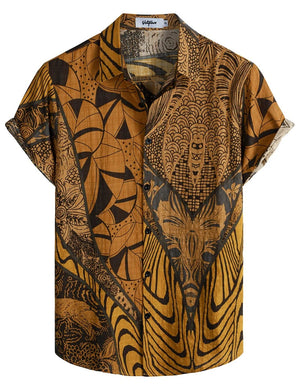 Lorenzo – Heren Polo met Trendy Print