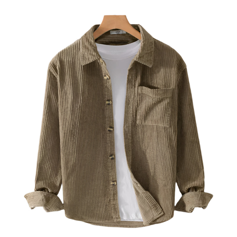 Leonardo – Comfortabele Corduroy Overshirt voor Heren