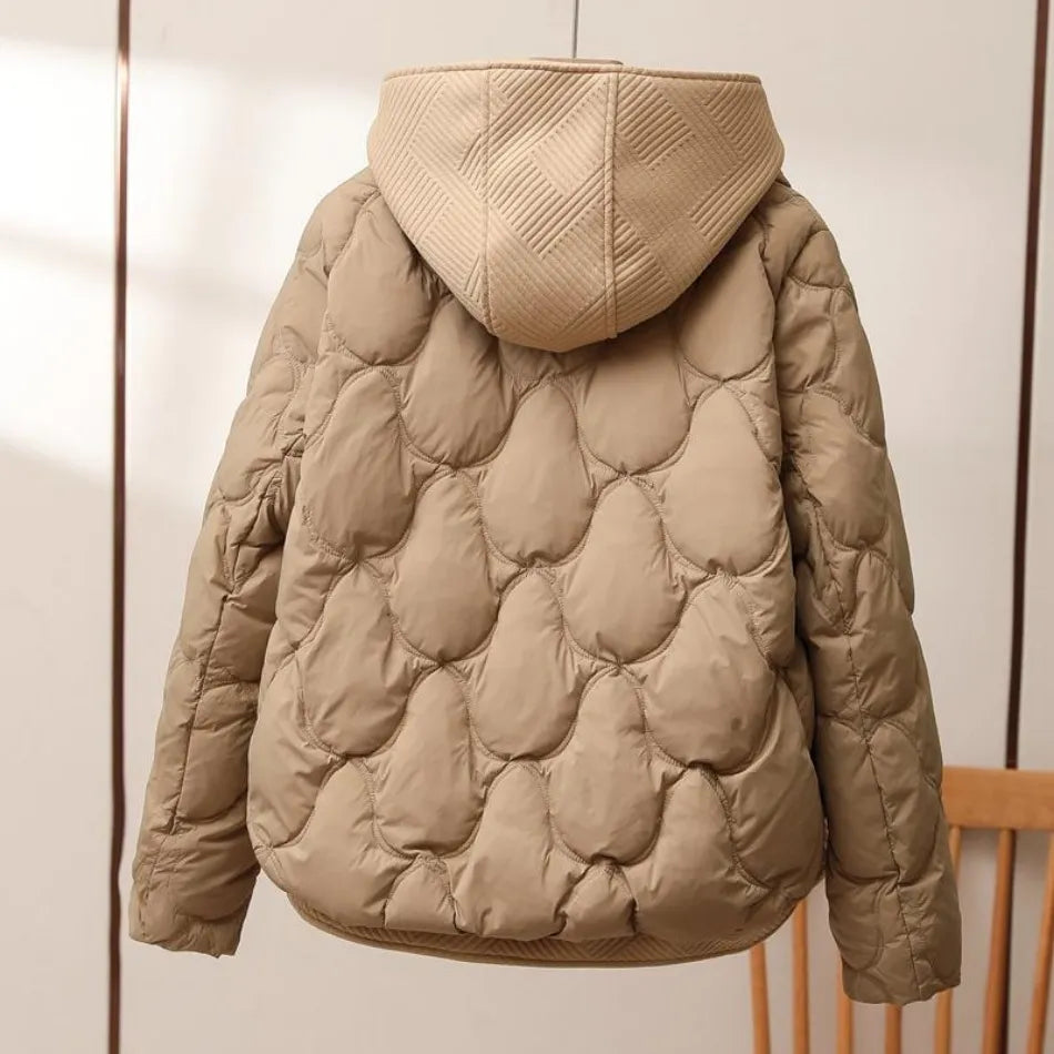 ClaraBellini Elegante Puffer Voor Vrouwen