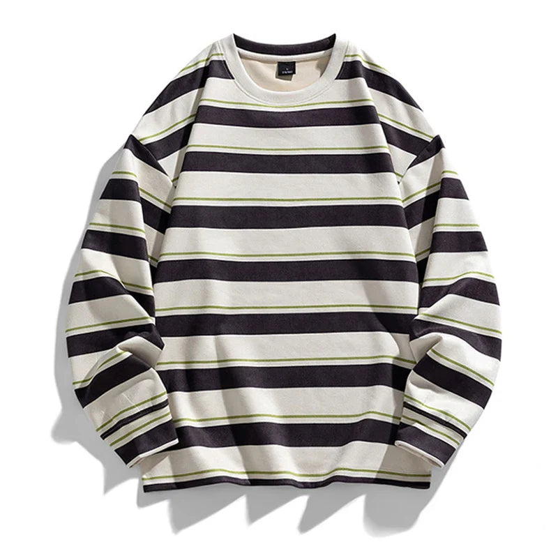 Alessia – Vintage Gestreepte Dames Sweater