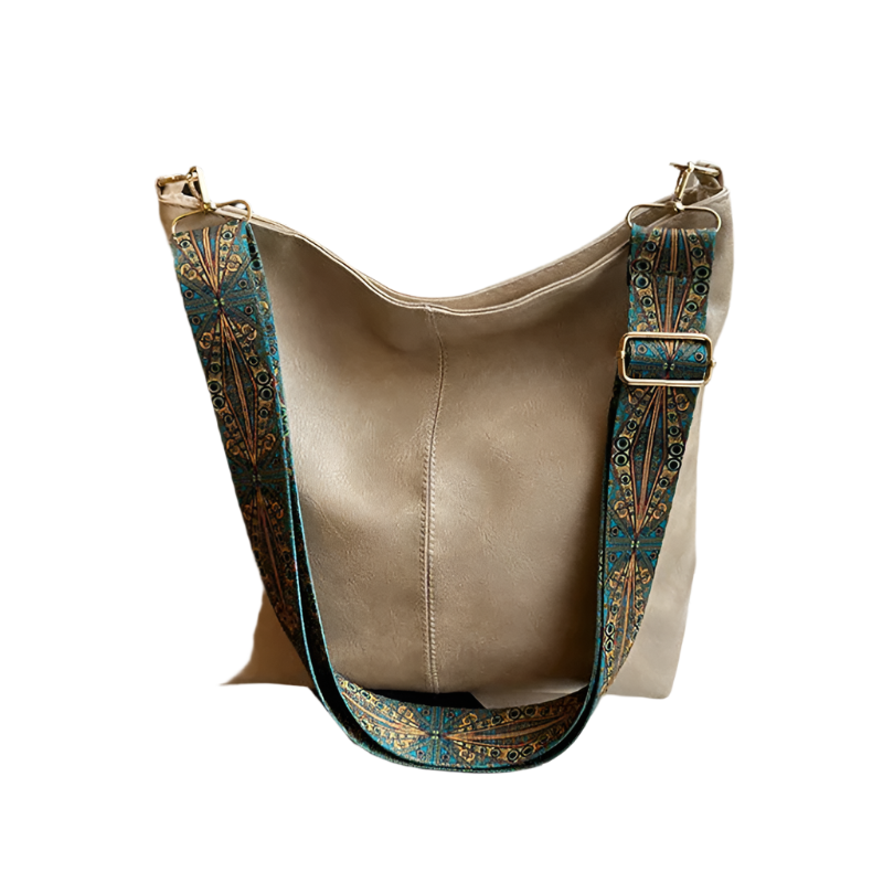 Elena – Ruime Vintage Dames Schoudertas