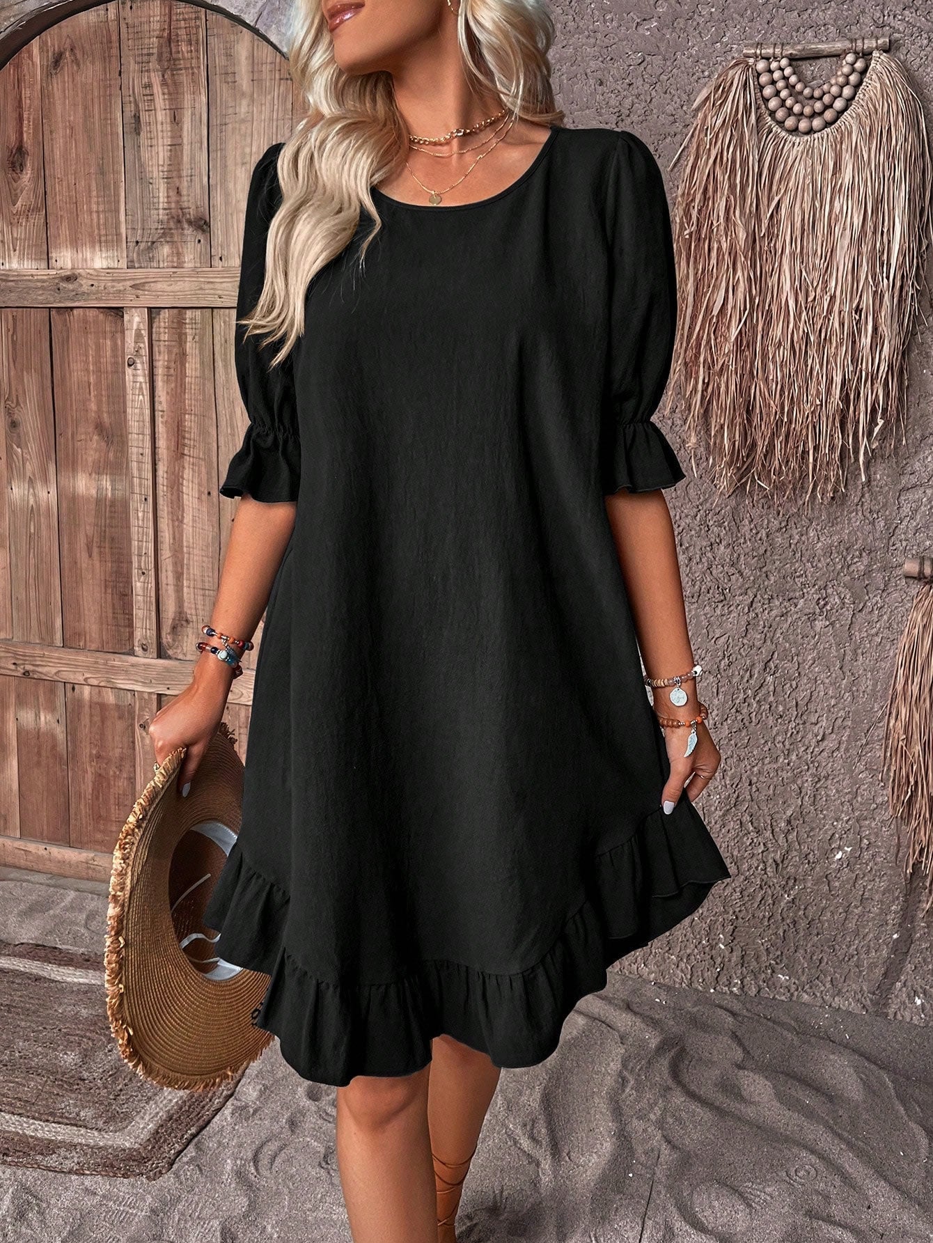 Sassa™- Zomerjurk met ruches