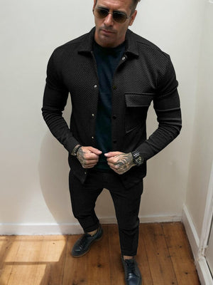 ValentinoCosta Twill Jasje en Broek Set voor Mannen