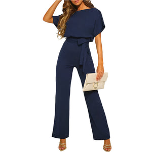 Luciana – Elegante Dames Jumpsuit met Strikdetail