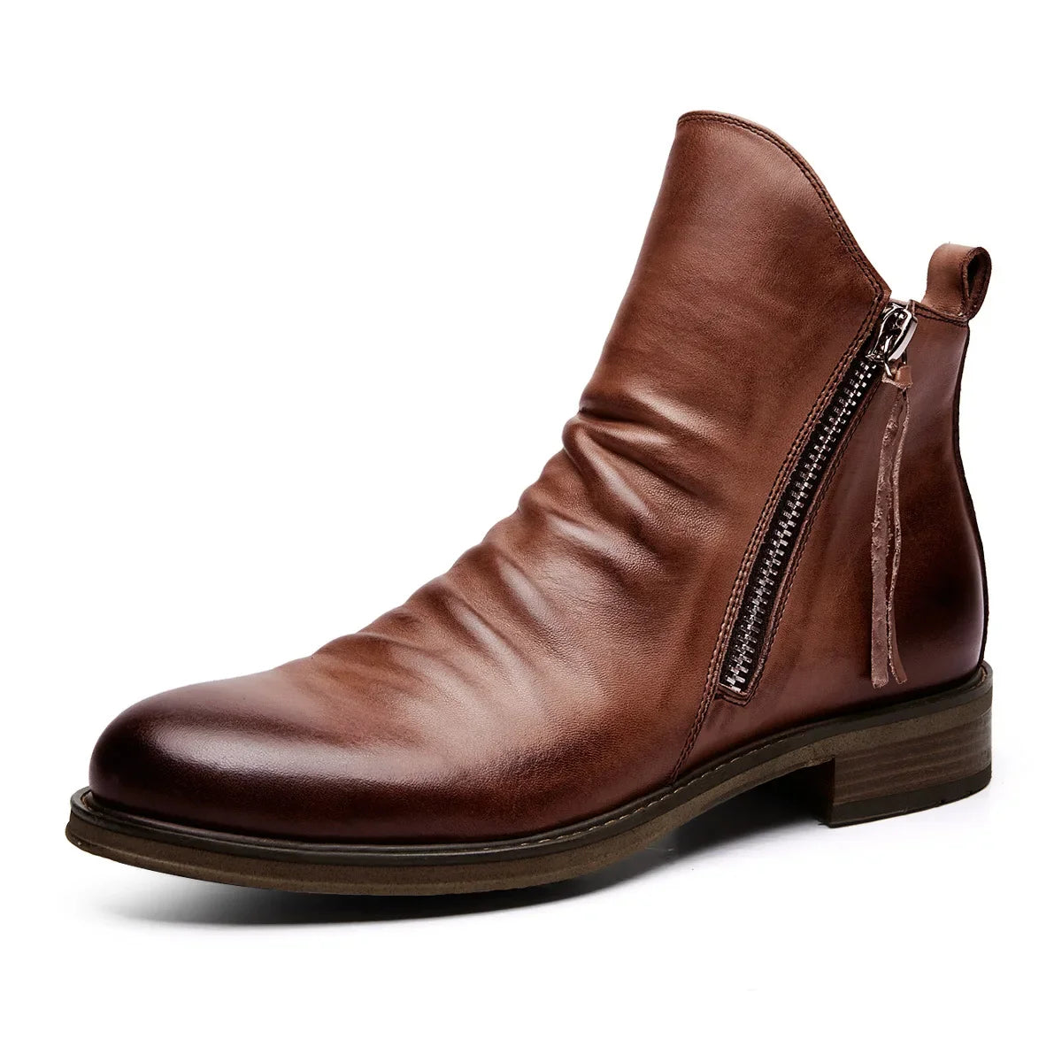 Giovanni – Leren Heren Chelsea Boots