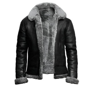 Giulia – Heren Leren Winterjas