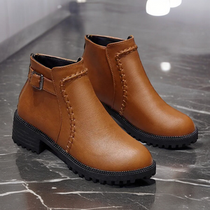 SofiaLombardi Korte laarzen met ronde kop