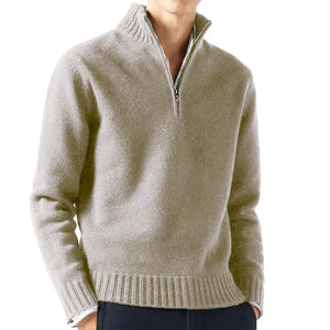 Lorenzo – Italiaanse Heren Half-Zip Trui