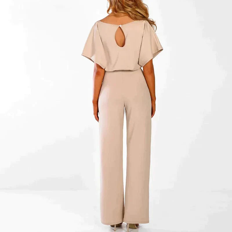 Luciana – Elegante Dames Jumpsuit met Strikdetail