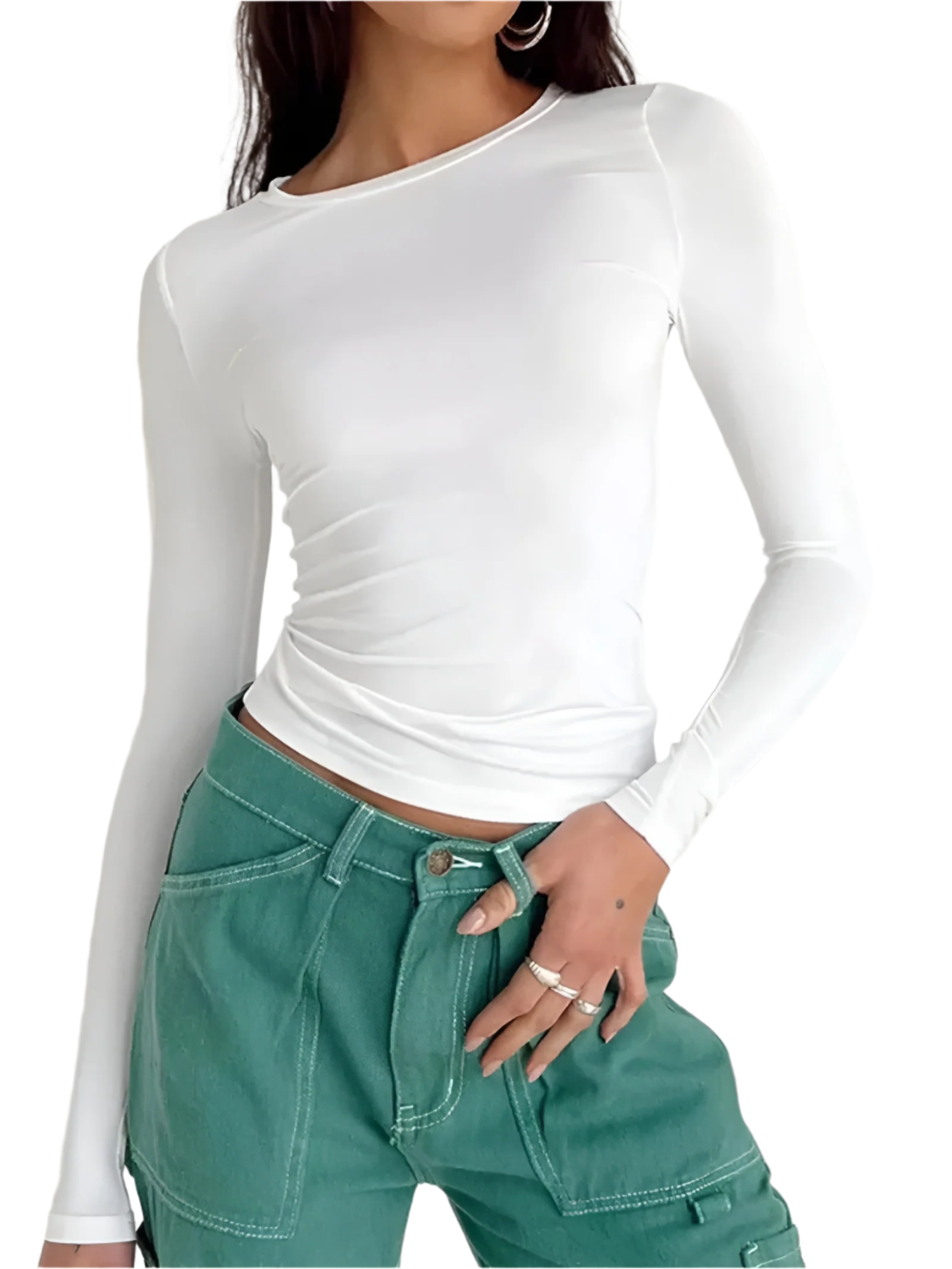 Isabella – Dames T-shirt met Tweede-Huid Effect