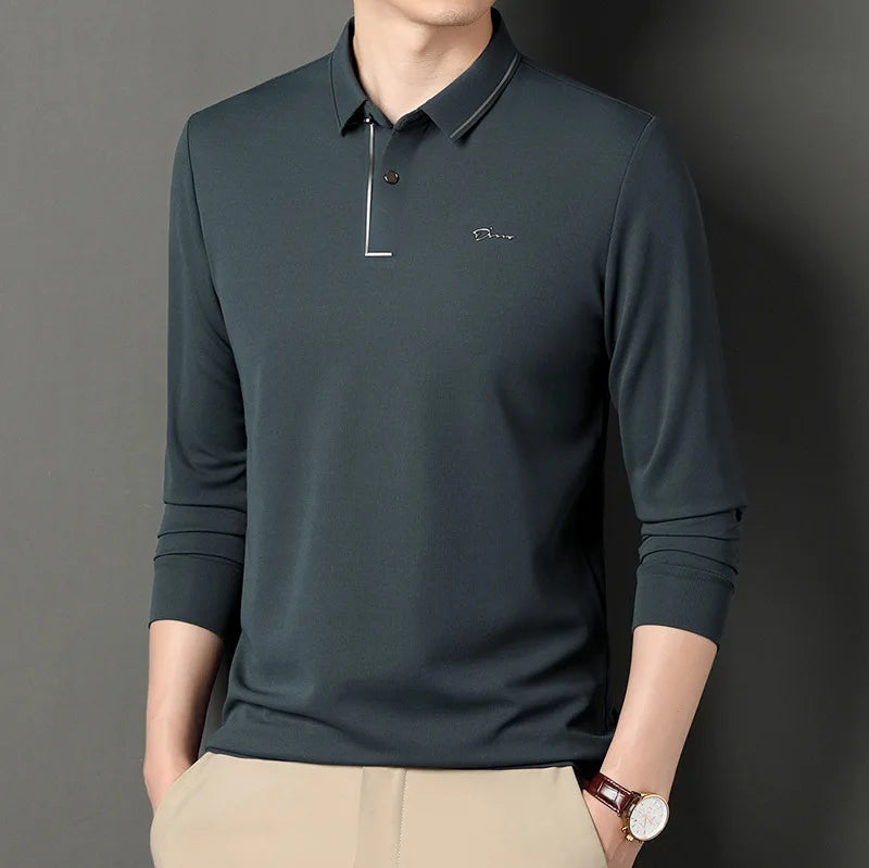 MarcoRosso™ Polo Vrijetijdskleding met lange mouwen