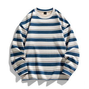 Alessia – Vintage Gestreepte Dames Sweater